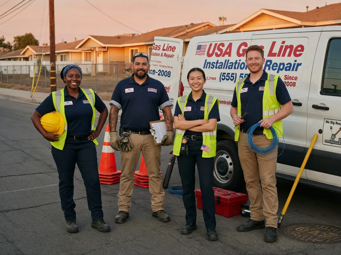 Gas Line Installation company in Monroe City, IN